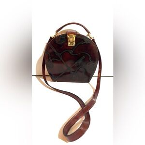 Dillards Elegant Brown Leather Handbag